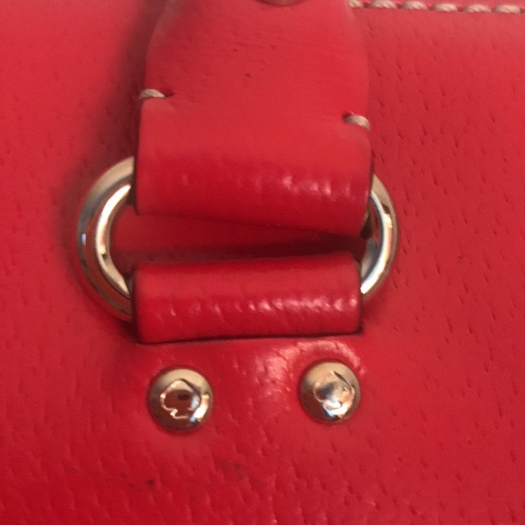 Kate ♠️ Wellesley Quinn Bag in red geranium)Tote - Picture 9 of 15